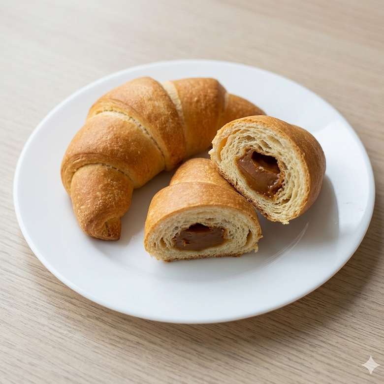 Рогалик со сгущёнкой